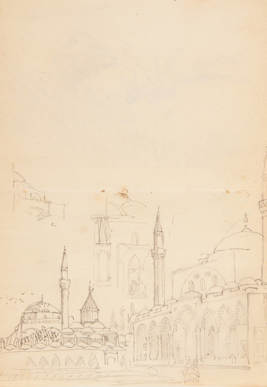 Traugott Fuchs’un bir eskizi