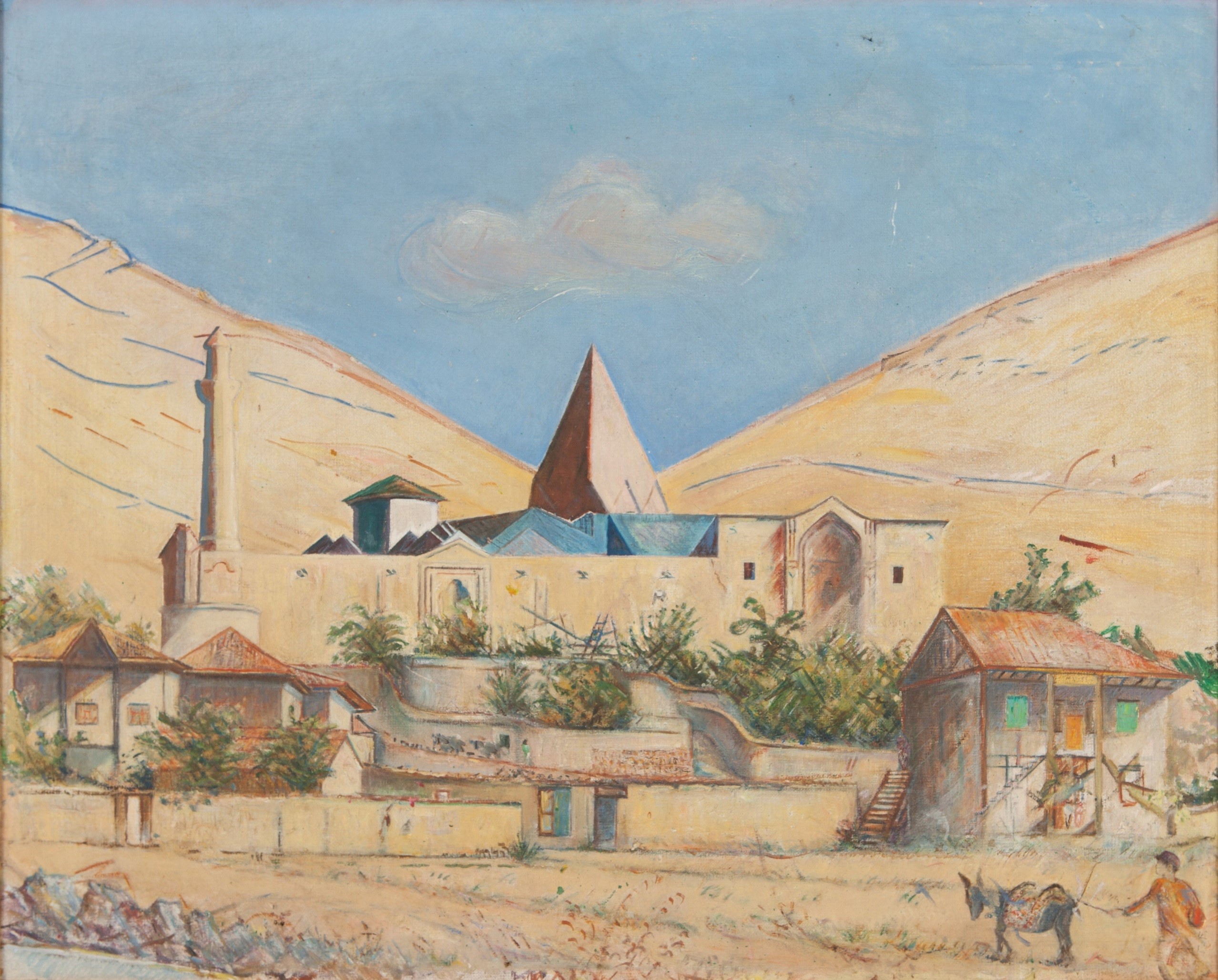 Traugott Fuchs’un bir yağlıboya tablosu