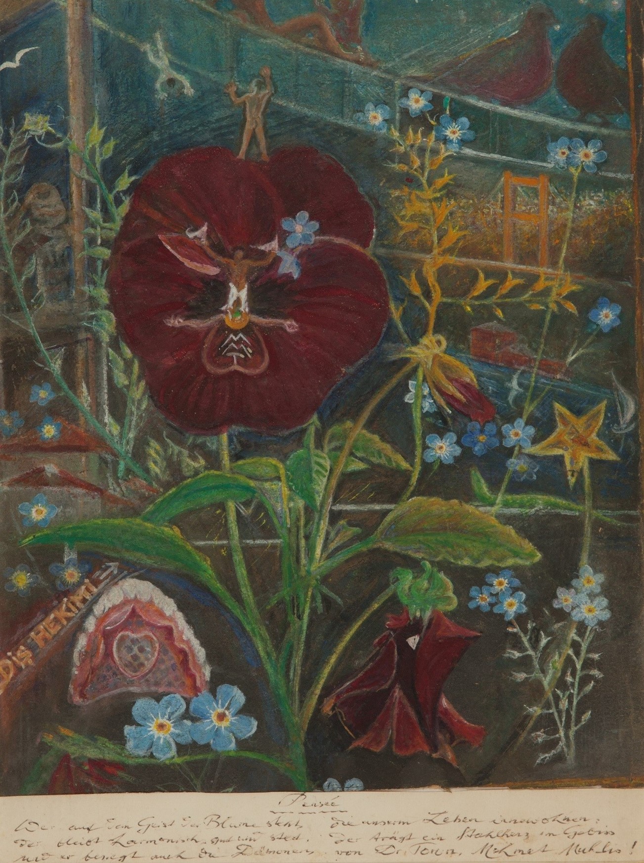 Traugott Fuchs’un bir yağlıboya tablosu