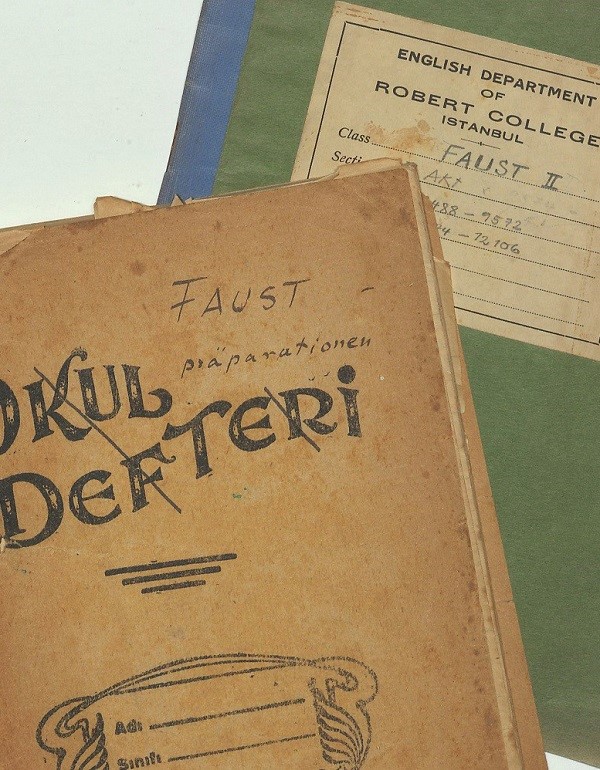 Traugott Fuchs tarafından Goethe’nin Faust eseri üzerine hazırlanmış notlar