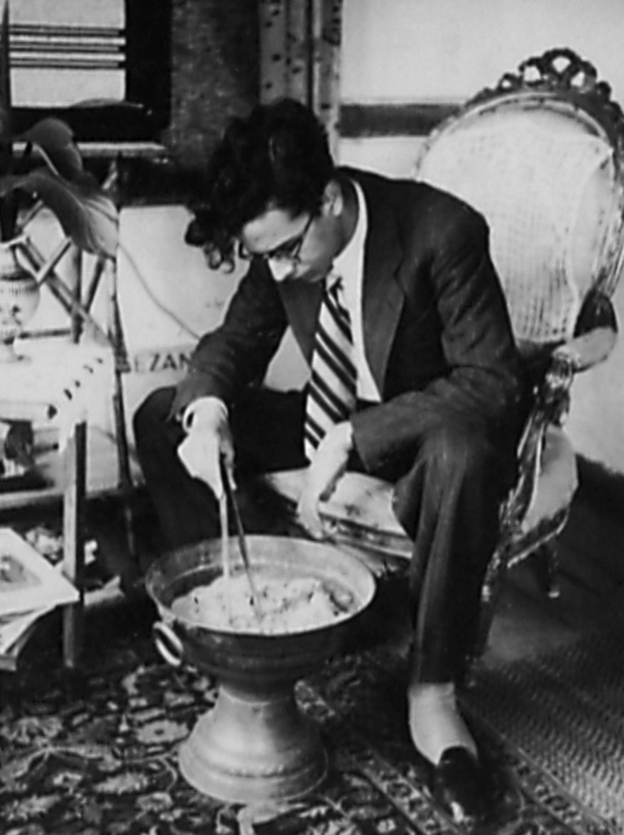 Feza Gürsey’s photo dating from his days as a youth at the house in Anadolu Hisarı