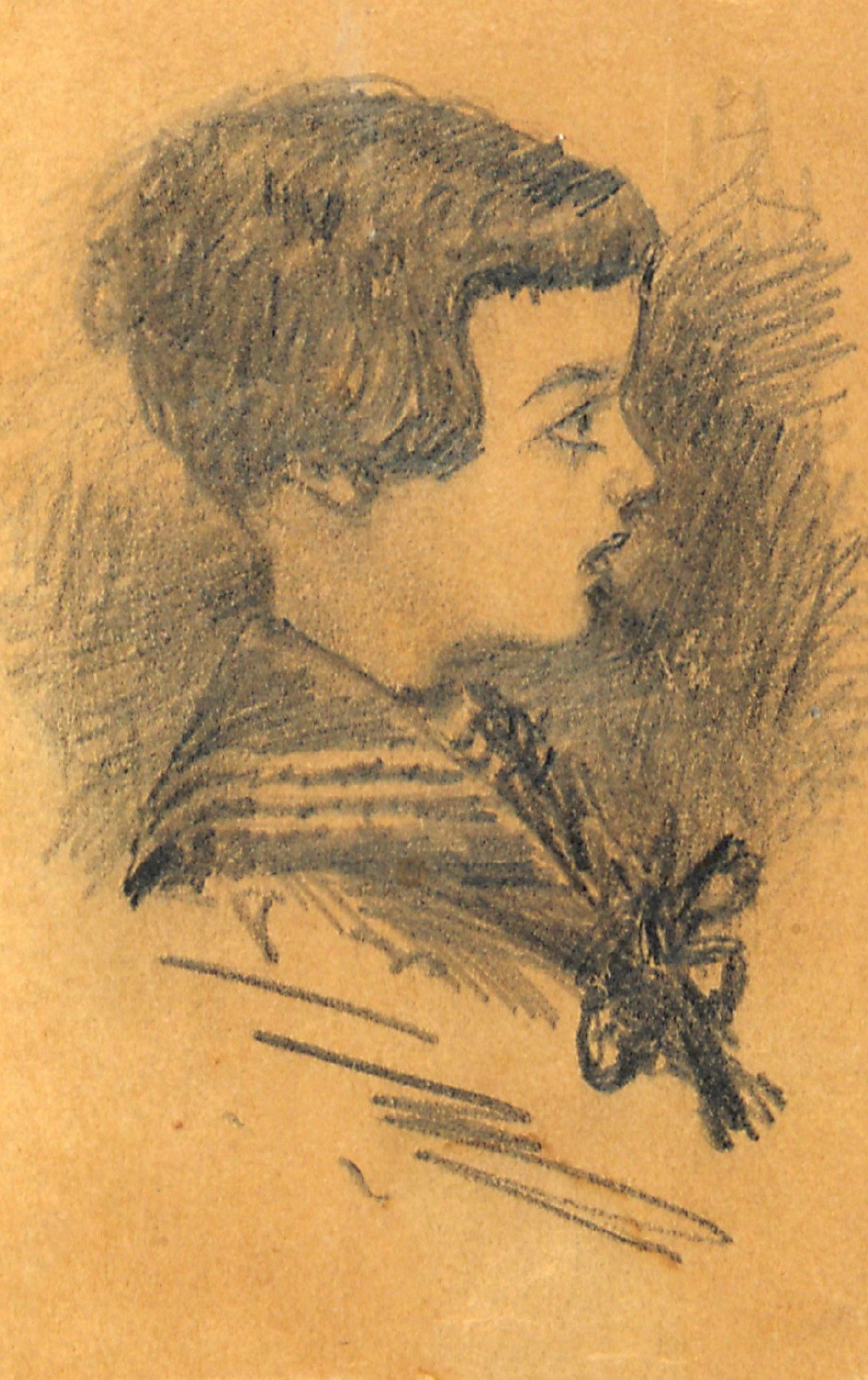 Feza Gürsey’s sketch portraying his childhood