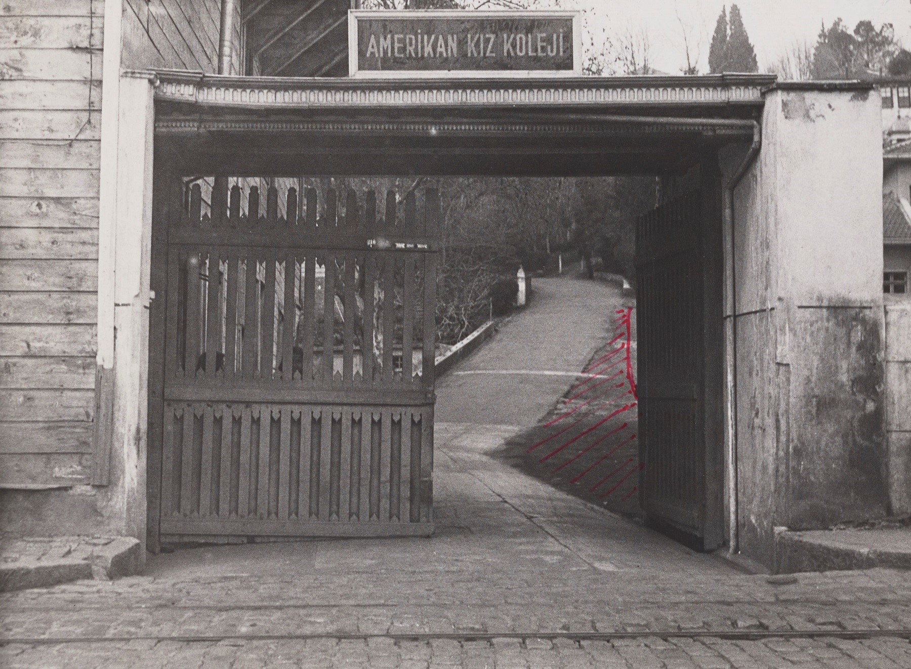 The renewed old door, 1950. CU-RBML, ACG Documents