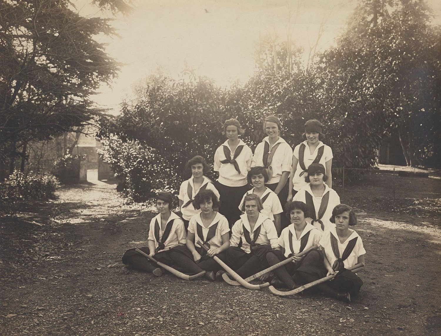 American College for Girls, Hockey Team, 1920s