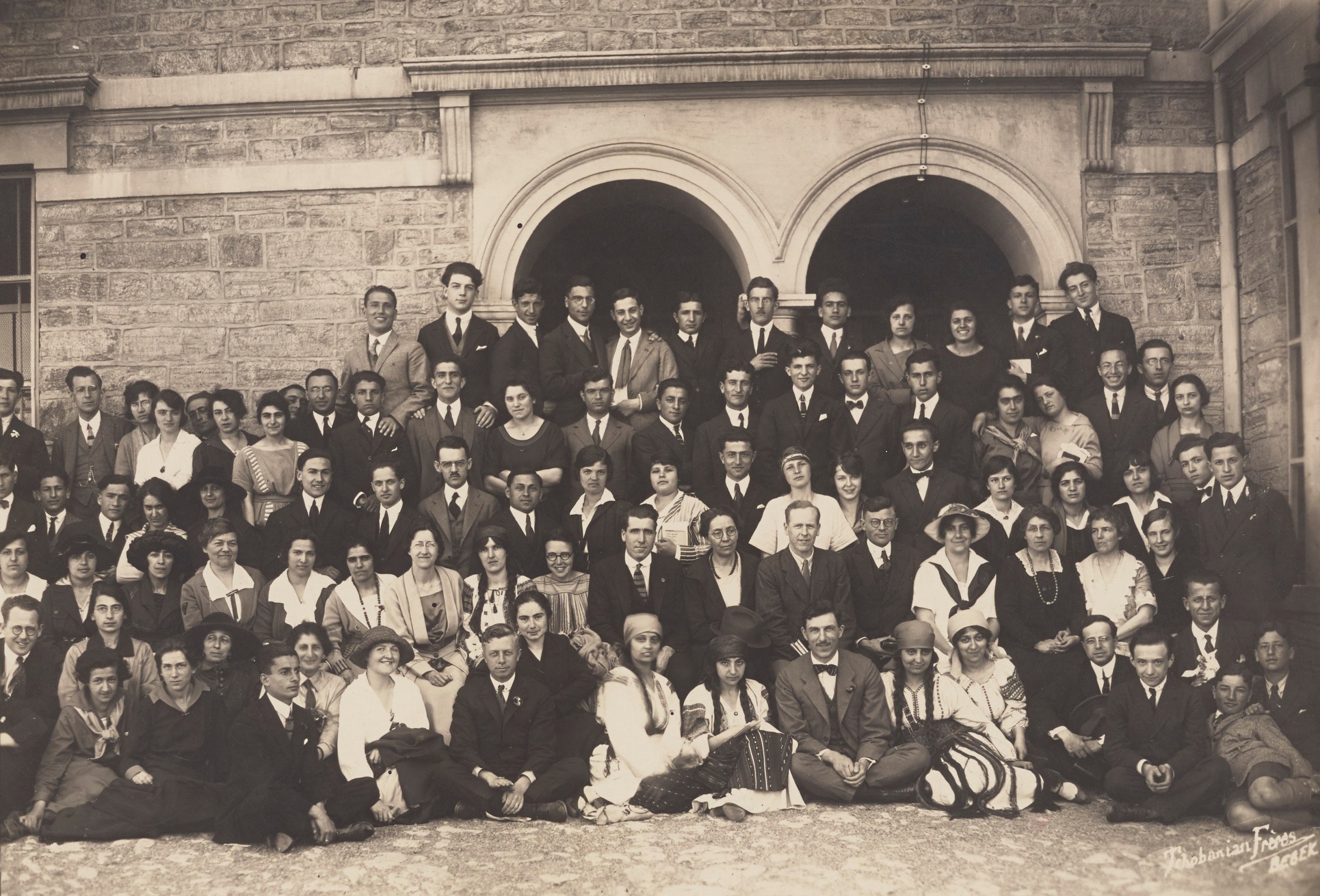 YMCA/YWCA Conference at Robert College, April 1922. CU-RBML, RC Documents
