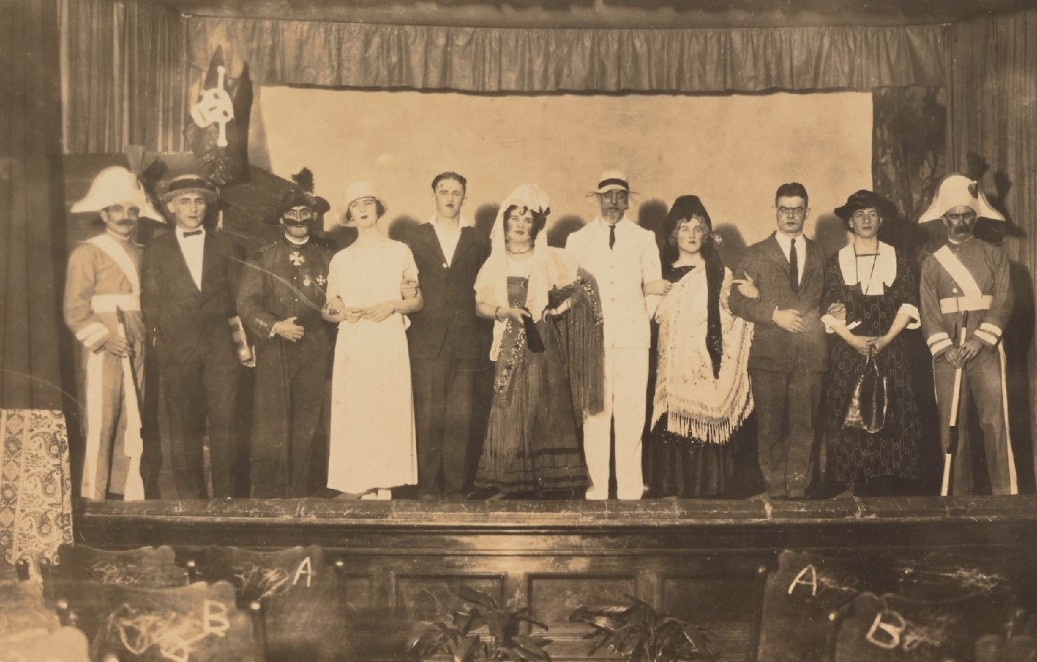 Tutors Play, 1924. CU-RBML, RC Documents