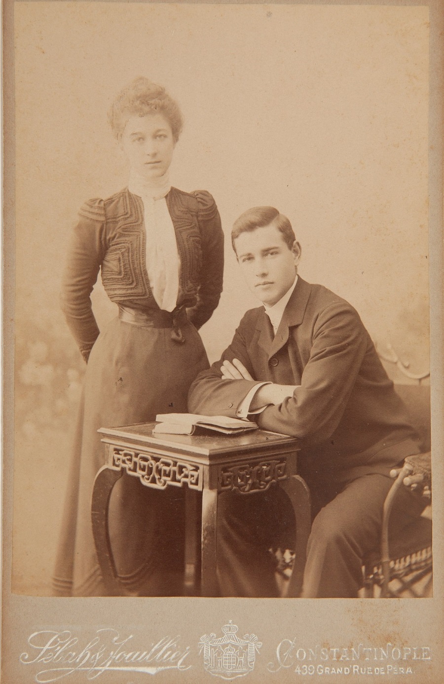 Edith - Walter Seager, John Seager and Evelina Constantia Pembe Seager’s son (Photo: Sébah & Joaillier)