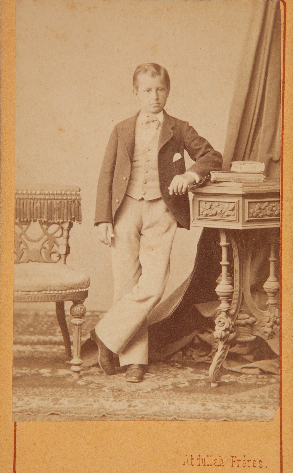 Eveline Thomson’s father Alexander Thomson, 1870 (Photo: Abdullah Fréres)