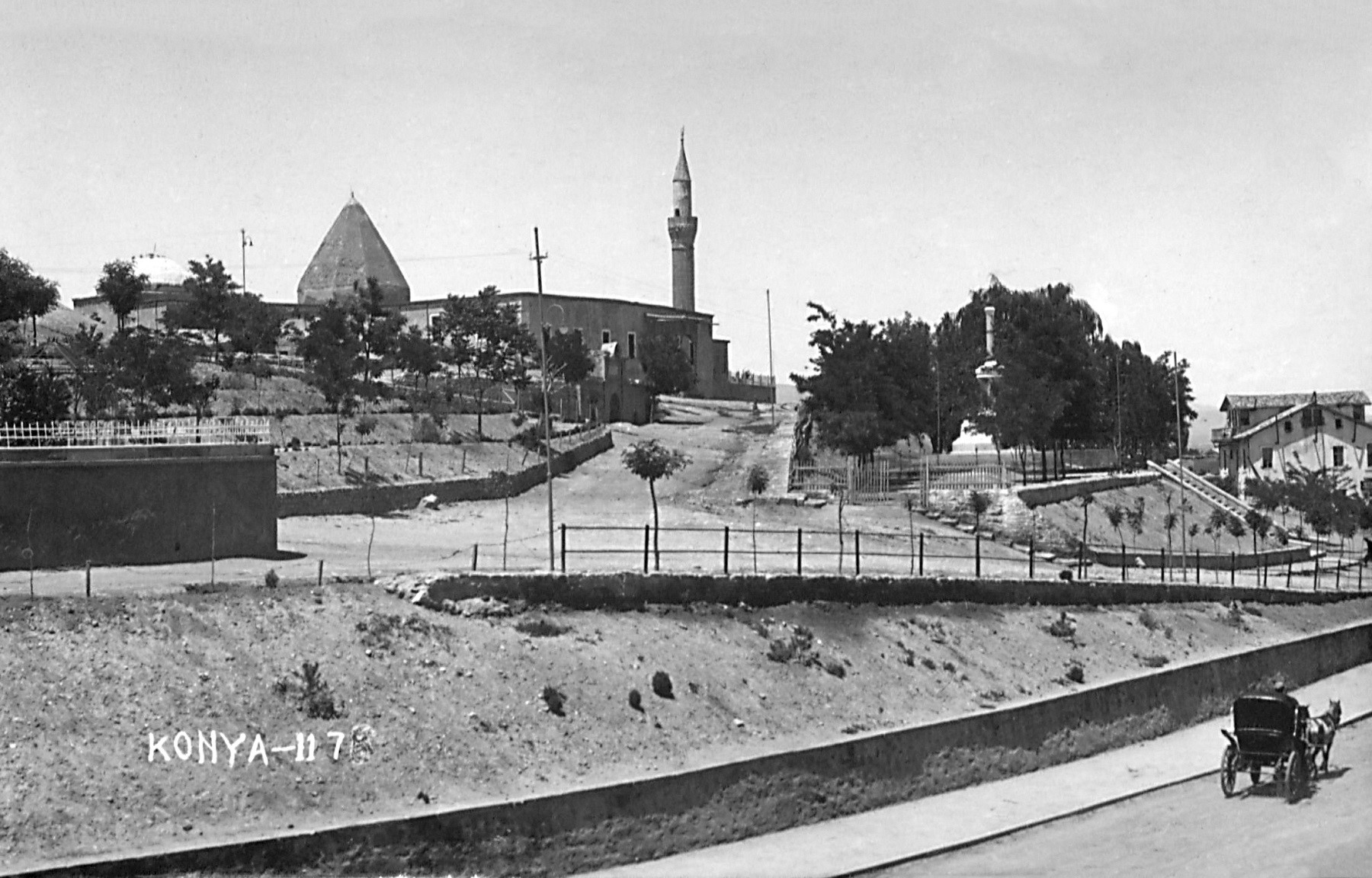 A photo from Eveline Thomson Scott’s visit to Konya, 1939