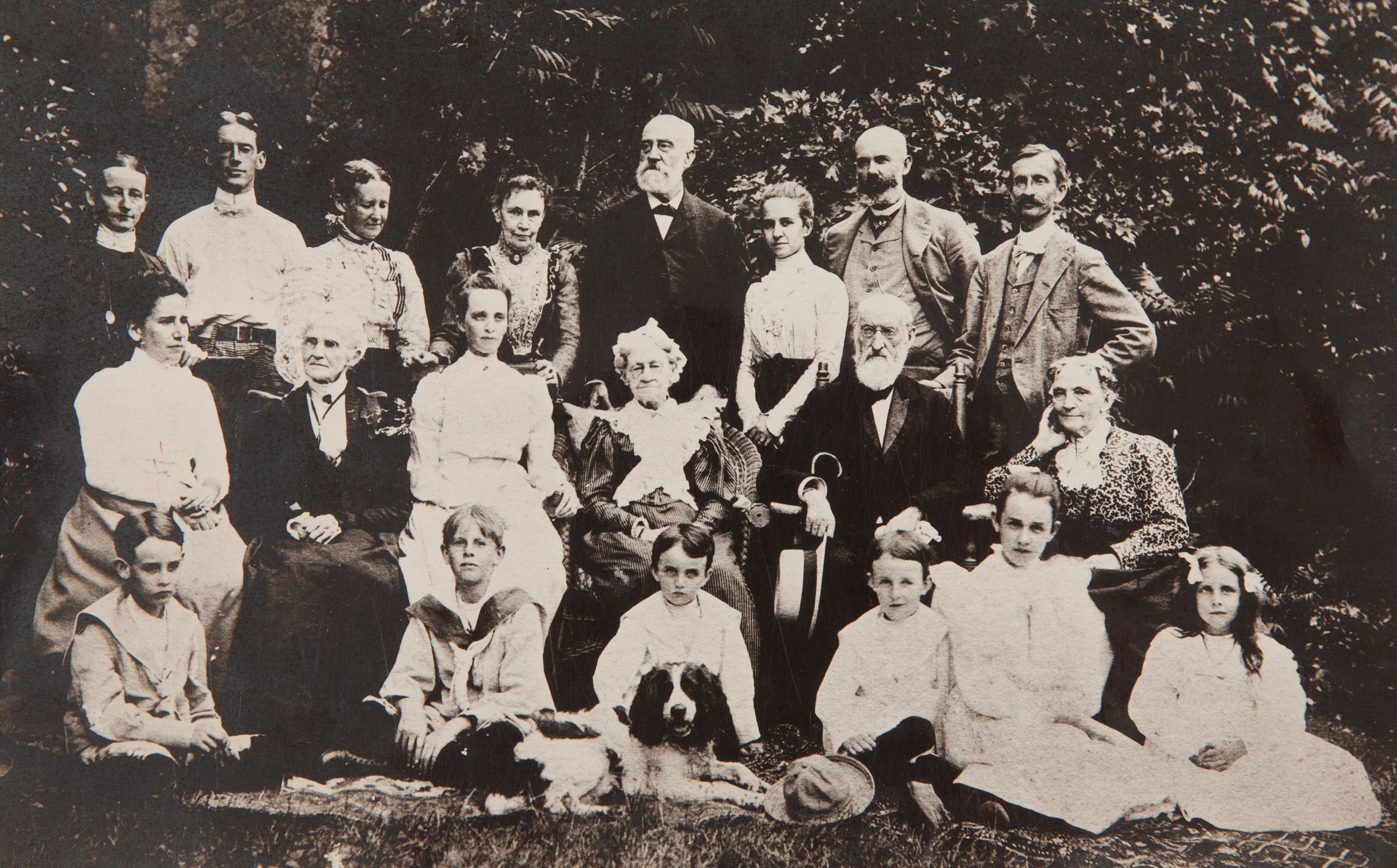 Dr. Hamlin, Dr. Washburn ve aileleri, Ağustos 1900